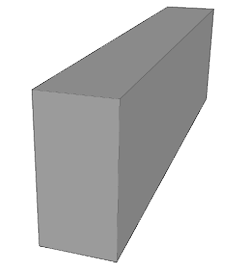 Bord 15x30 glatt