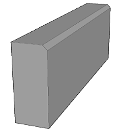 Bord 15x35 20x20
