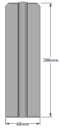 Bord 6x20 5x5 5x5 face